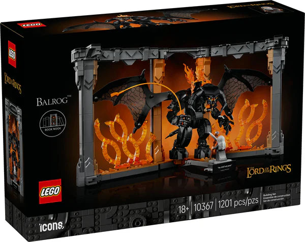 LEGO The Lord of the Rings: Balrog Book Nook (10367)
